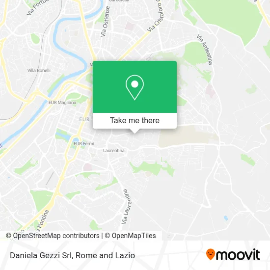 Daniela Gezzi Srl map