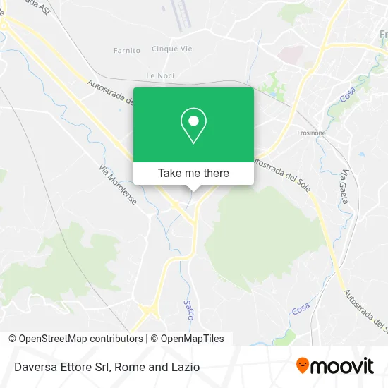 Daversa Ettore Srl map
