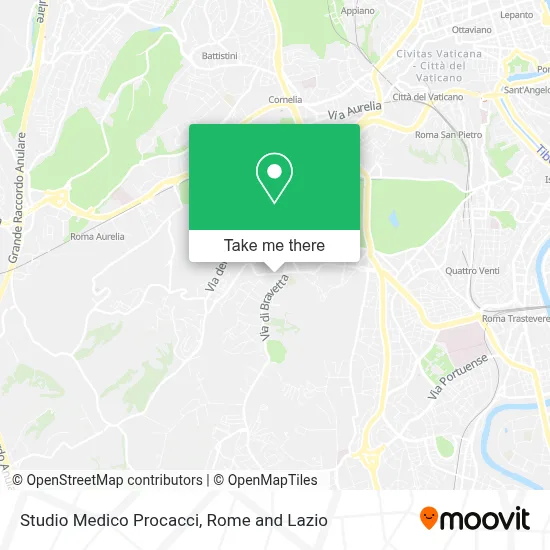 Studio Medico Procacci map
