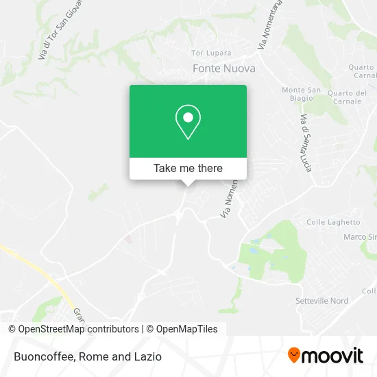 Buoncoffee map