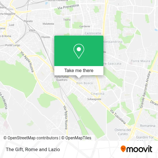 The Gift map