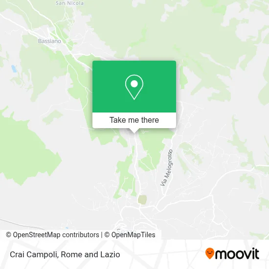 Crai Campoli map