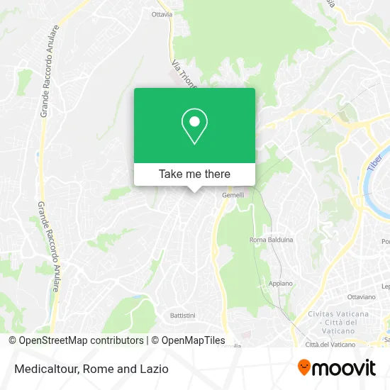 Medicaltour map