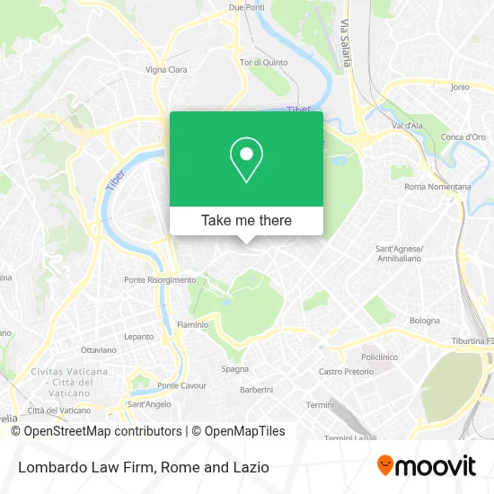 Lombardo Law Firm map