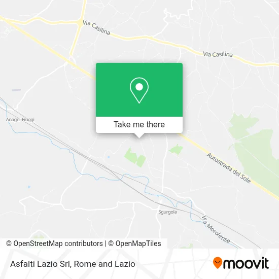 Asfalti Lazio Srl map