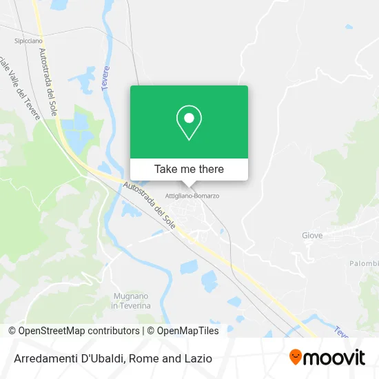 Arredamenti D'Ubaldi map