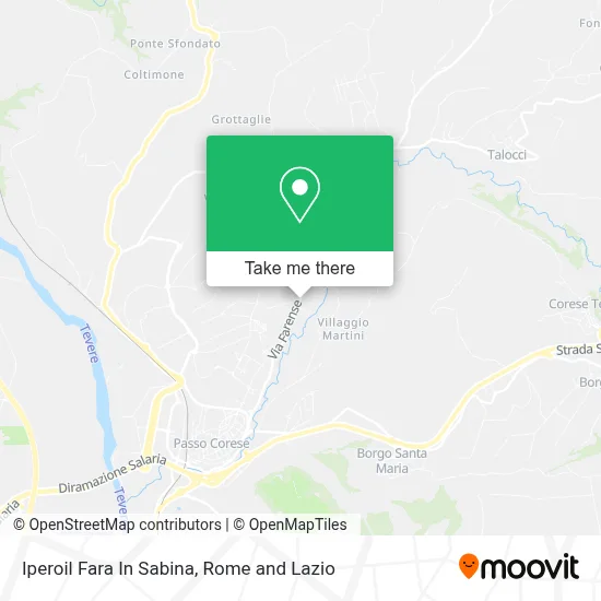 Iperoil Fara In Sabina map