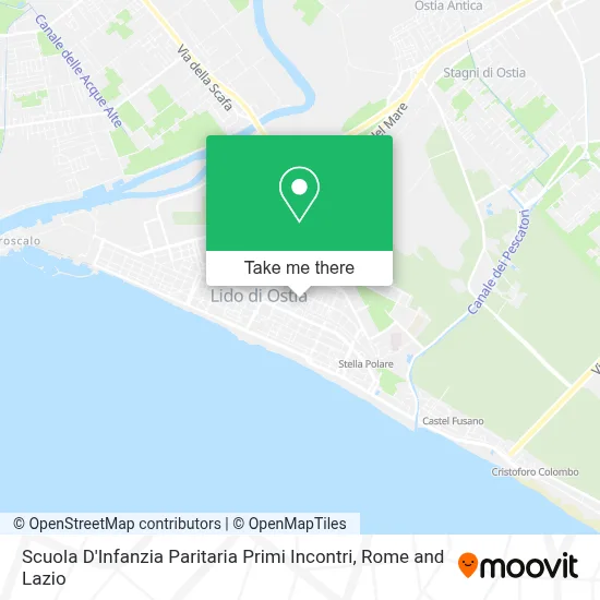Scuola D'Infanzia Paritaria Primi Incontri map