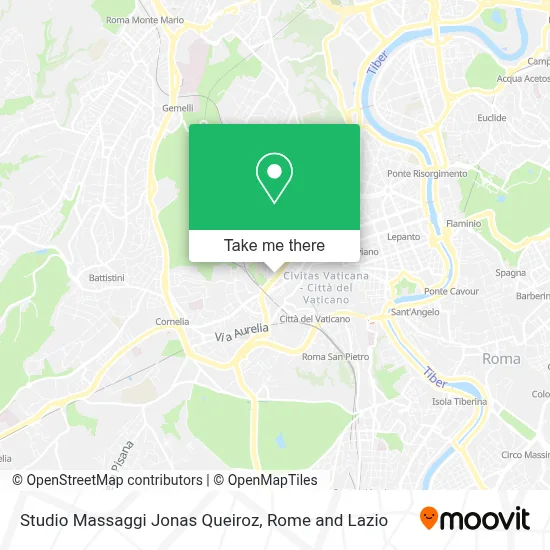 Studio Massaggi Jonas Queiroz map