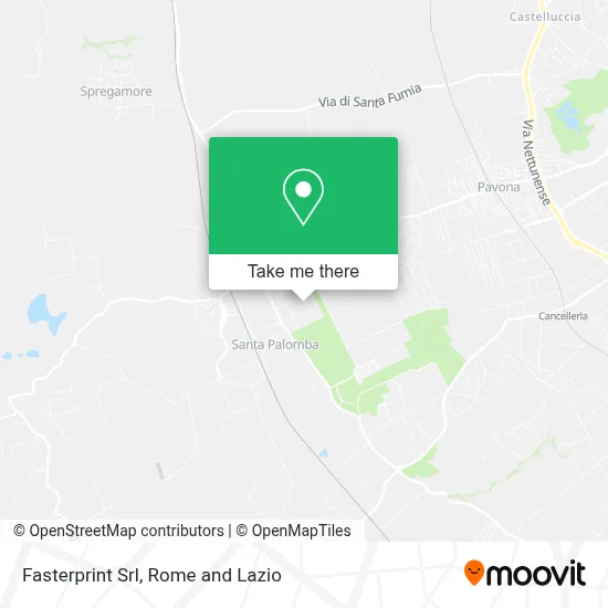 Fasterprint Srl map