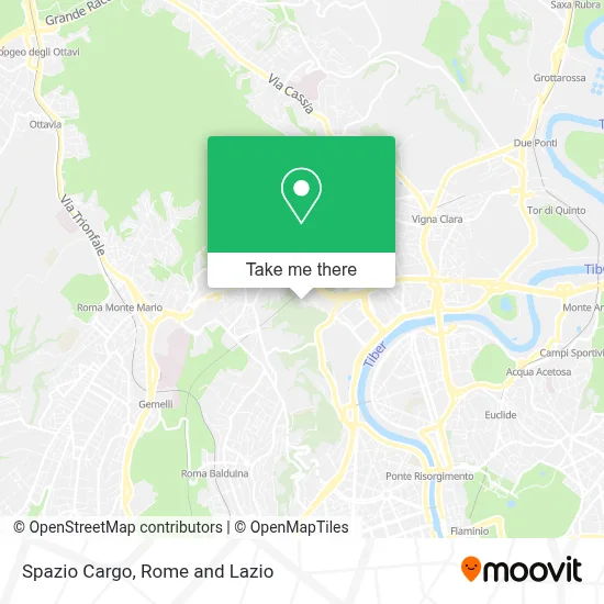Spazio Cargo map