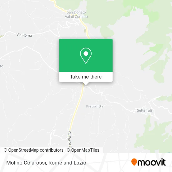 Molino Colarossi map
