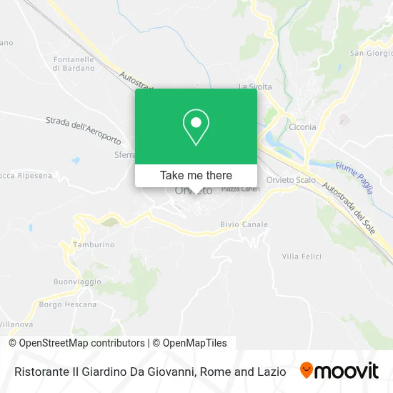 Ristorante Il Giardino Da Giovanni map