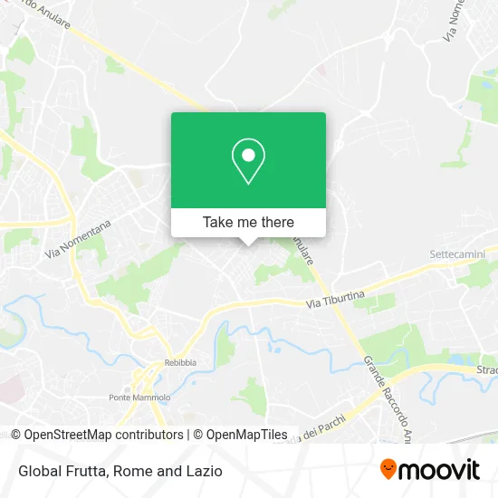 Global Frutta map