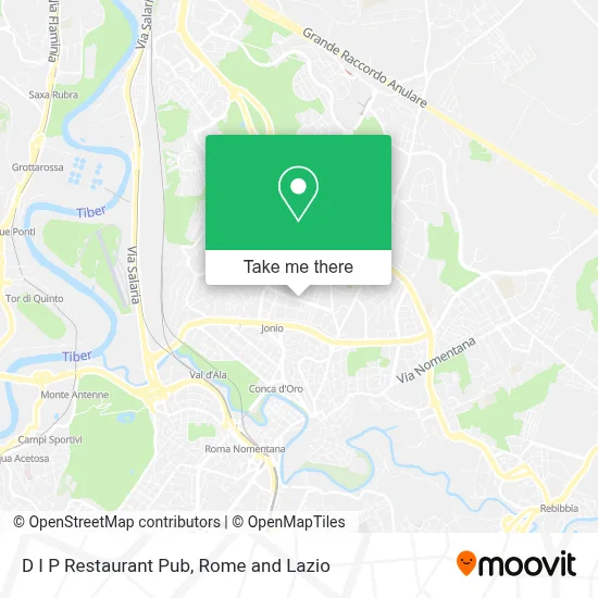 D I P Restaurant Pub map