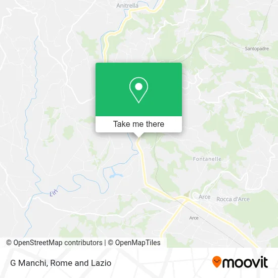 G Manchi map