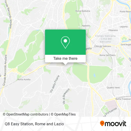 Q8 Easy Station map