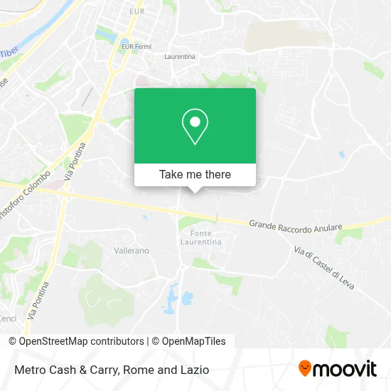 Metro Cash & Carry map