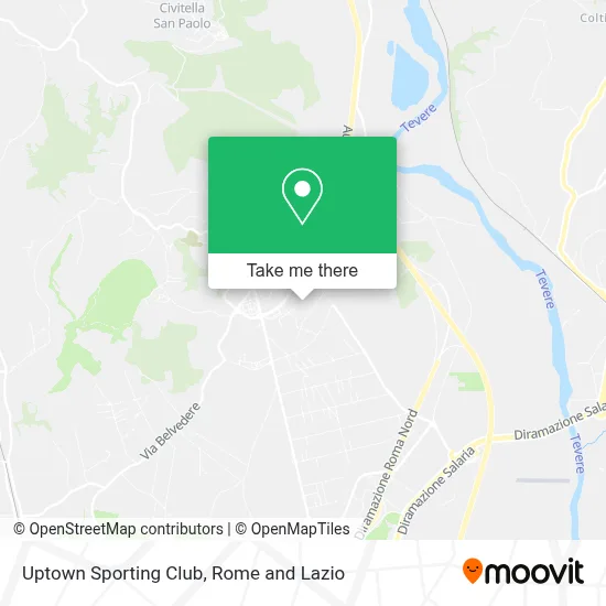 Uptown Sporting Club map