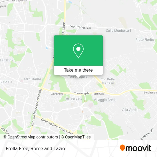 Frolla Free map