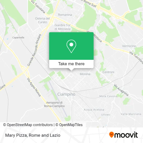 Mary Pizza map