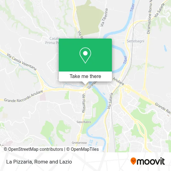 La Pizzaria map