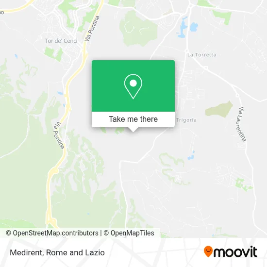 Medirent map