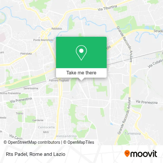 Rts Padel map