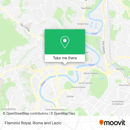 Flaminio Royal map