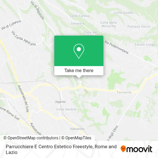 Parrucchiere E Centro  Estetico  Freestyle map