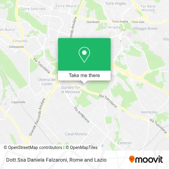 Dott.Ssa Daniela Falzaroni map