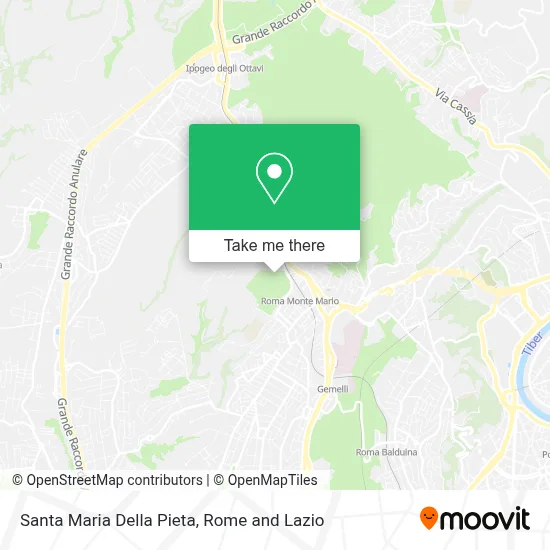 Santa Maria Della Pieta map