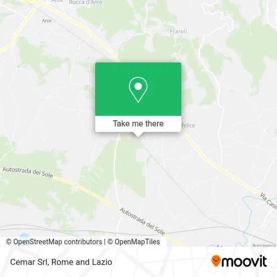 Cemar Srl map