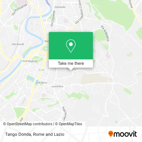 Tango Donda map