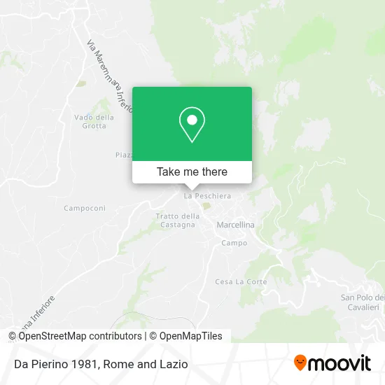 Da Pierino 1981 map