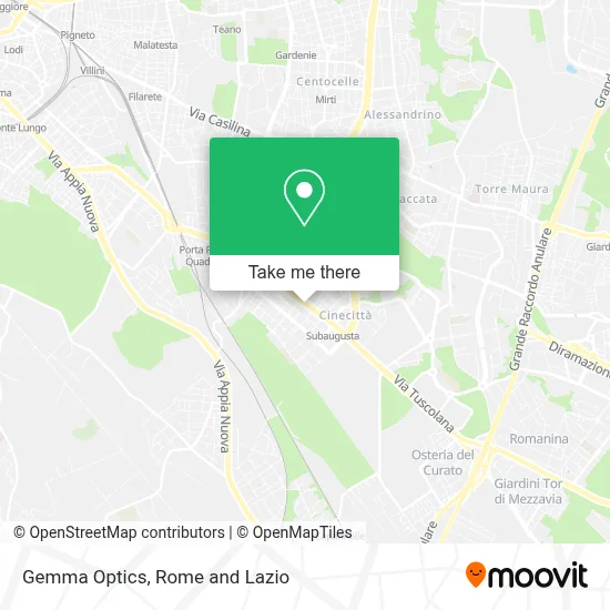 Gemma Optics map