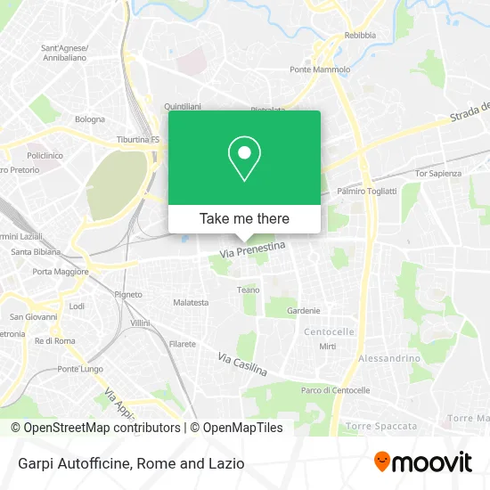 Garpi Autofficine map