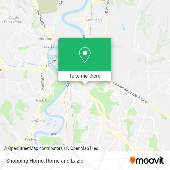Shopping Home map