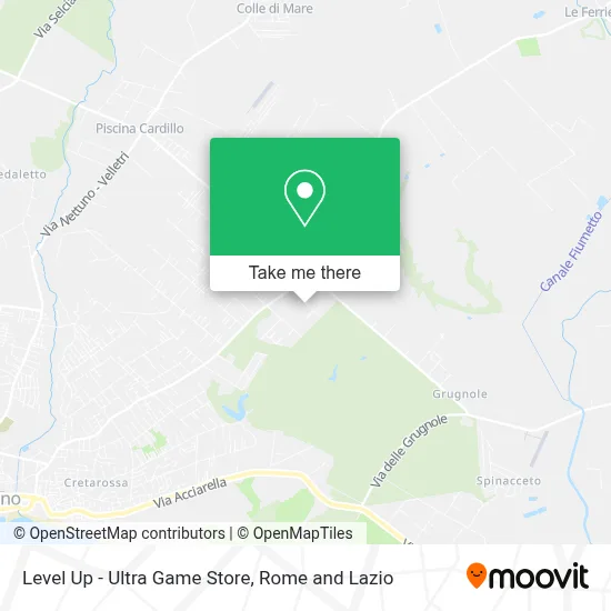 Level Up - Ultra Game Store map