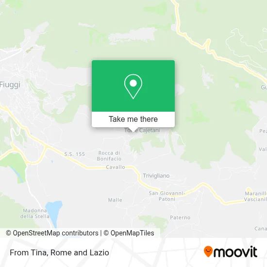 From Tina map