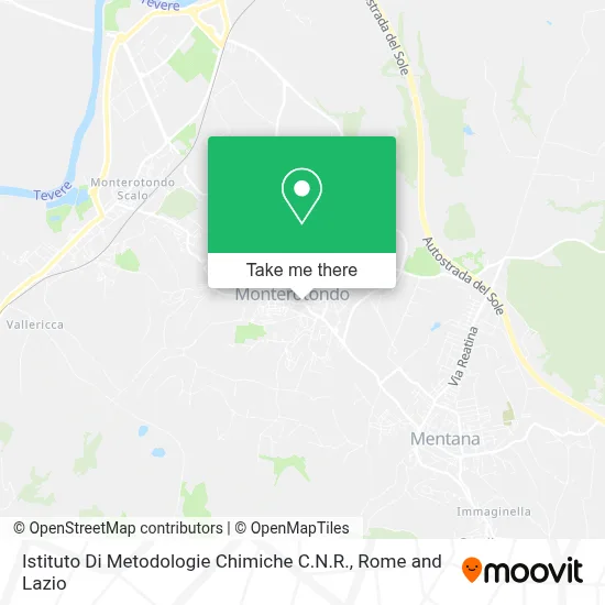 Istituto Di Metodologie Chimiche C.N.R. map