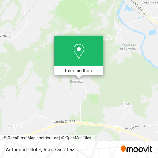 Anthurium Hotel map
