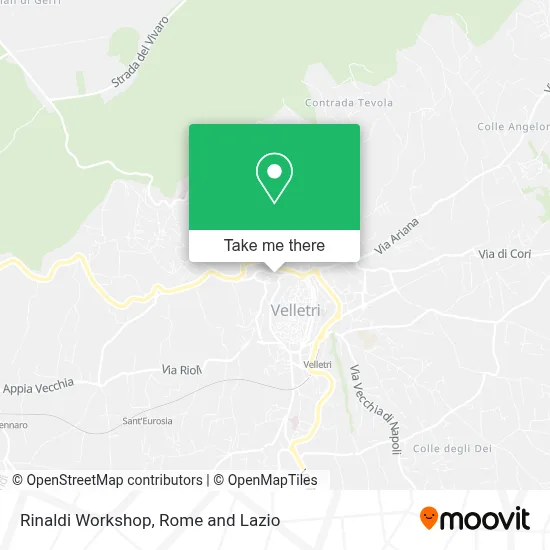 Rinaldi Workshop map