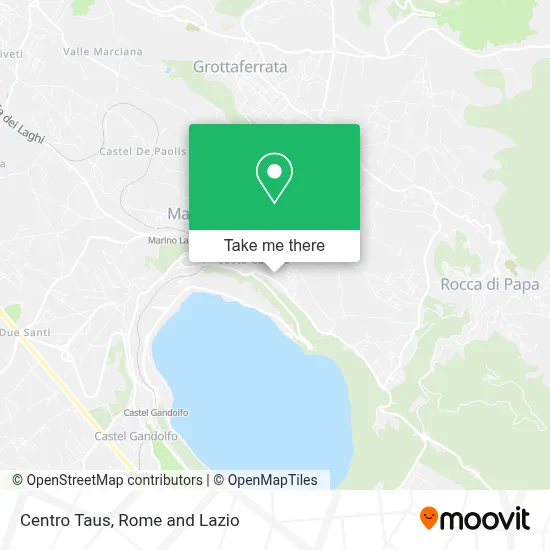 Centro Taus map