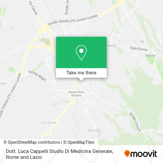 Dott. Luca Cappelli Studio Di Medicina Generale map