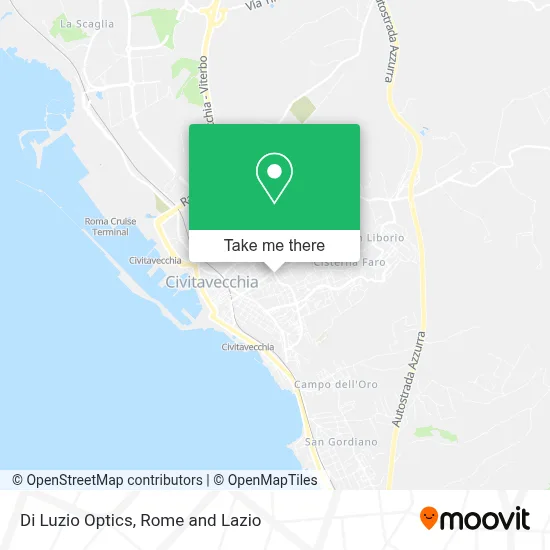 Di Luzio Optics map