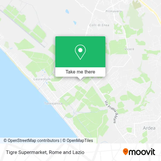 Tigre Supermarket map