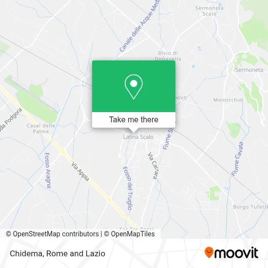 Chidema map