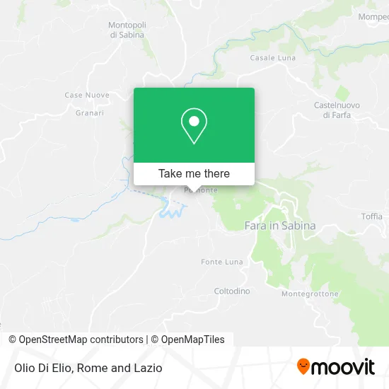 Olio Di Elio map