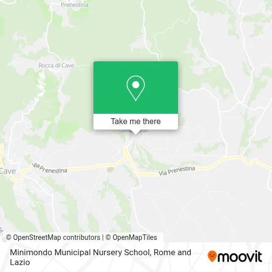 Minimondo Municipal Nursery School map